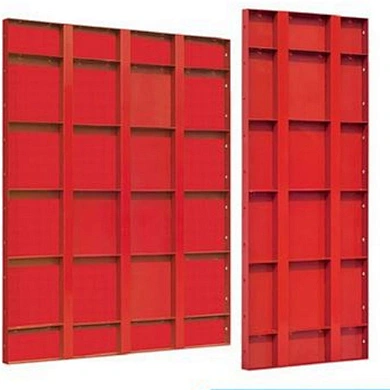Steel formwork for construction